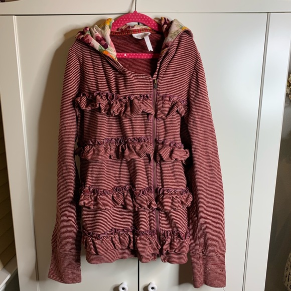 Matilda Jane Other - 435 by Matilda Jane Ruffle Zippered Sweatshirt